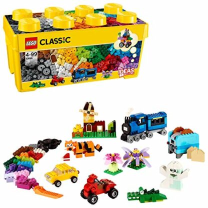 LEGO 10696 Classic Medium Creative Brick Box, Easy Toy Storage, Lego Masters Fan Gift - Image 3