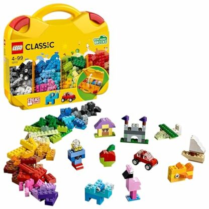 LEGO 10713 Classic Creative Suitcase, Toy Storage, Fun Colourful Building Bricks for Kids - Image 3