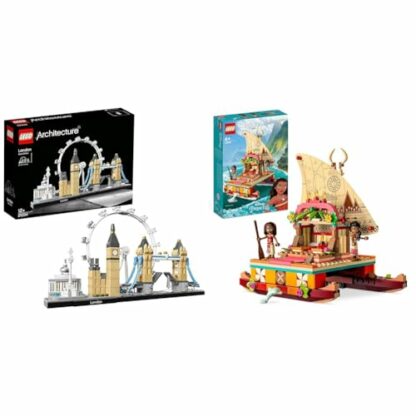 LEGO 21034 Architecture London Skyline Model Building Set, London Eye, Big Ben, Tower Bridge Collection, Construction Collectible Gift Idea 2 LEGO 21034 Architecture London Skyline Model Building Set, London Eye, Big Ben, Tower Bridge Collection, Construction Collectible Gift Idea - Image 2