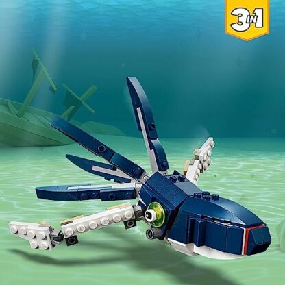 LEGO 31058 Creator Mighty Dinosaurs Toy, 3 in 1 Model, Triceratops and Pterodactyl Dinosaur Figures, Modular Building System - Image 4