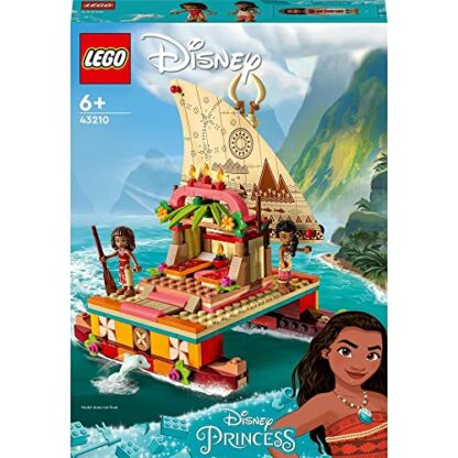 LEGO 43210 Disney Princess Moana's Wayfinding Boat Toy with Moana and Sina Mini-Dolls plus Dolphin Figure, Creative Building Toys for Kids, Girls and Boys Aged 6 Plus 4 LEGO 43210 Disney Princess Moana's Wayfinding Boat Toy with Moana and Sina Mini-Dolls plus Dolphin Figure, Creative Building Toys for Kids, Girls and Boys Aged 6 Plus - Image 4