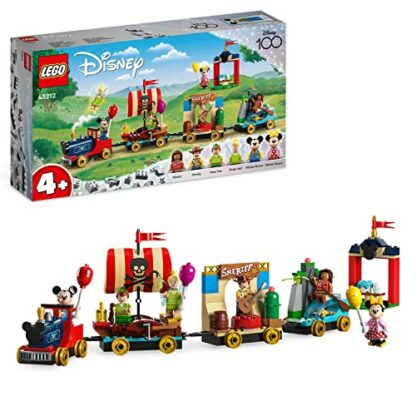 LEGO 43212 Disney: Disney Celebration Train Set with Moana, Woody, Peter Pan and Tinker Bell Parade Floats plus Mickey and Minnie Mouse, Toy for Kids Aged 4 Plus, Disney's 100th Anniversary Series 3 LEGO 43212 Disney: Disney Celebration Train Set with Moana, Woody, Peter Pan and Tinker Bell Parade Floats plus Mickey and Minnie Mouse, Toy for Kids Aged 4 Plus, Disney's 100th Anniversary Series - Image 3