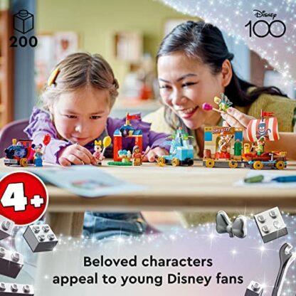 LEGO 43212 Disney: Disney Celebration Train Set with Moana, Woody, Peter Pan and Tinker Bell Parade Floats plus Mickey and Minnie Mouse, Toy for Kids Aged 4 Plus, Disney's 100th Anniversary Series 4 LEGO 43212 Disney: Disney Celebration Train Set with Moana, Woody, Peter Pan and Tinker Bell Parade Floats plus Mickey and Minnie Mouse, Toy for Kids Aged 4 Plus, Disney's 100th Anniversary Series - Image 4