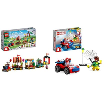 LEGO 43212 Disney: Disney Celebration Train Set with Moana, Woody, Peter Pan and Tinker Bell Parade Floats plus Mickey and Minnie Mouse, Toy for Kids Aged 4 Plus, Disney's 100th Anniversary Series 2 LEGO 43212 Disney: Disney Celebration Train Set with Moana, Woody, Peter Pan and Tinker Bell Parade Floats plus Mickey and Minnie Mouse, Toy for Kids Aged 4 Plus, Disney's 100th Anniversary Series - Image 2