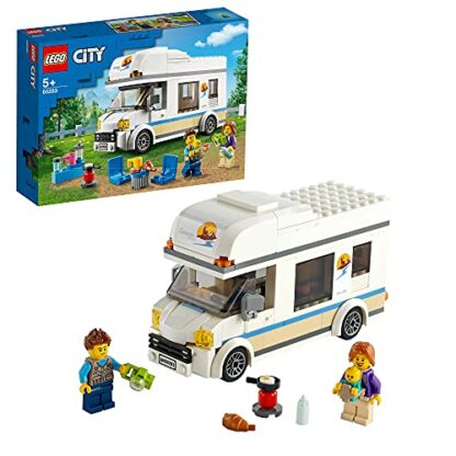 LEGO 60283 City Great Vehicles Holiday Camper Van Toy Car for Kids 5 + Years Old, Caravan Motorhome Summer Sets - Image 3