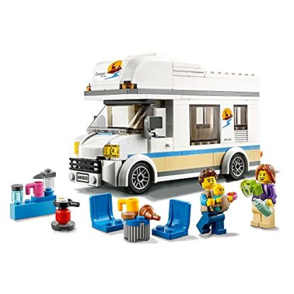 LEGO 60283 City Great Vehicles Holiday Camper Van Toy Car for Kids 5 + Years Old, Caravan Motorhome Summer Sets - Image 4