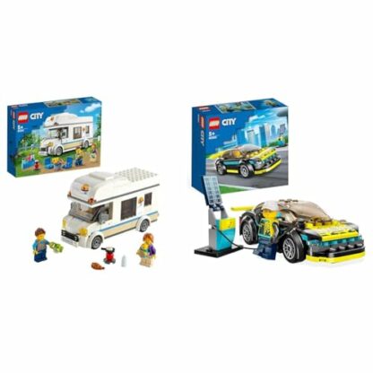 LEGO 60283 City Great Vehicles Holiday Camper Van Toy Car for Kids 5 + Years Old, Caravan Motorhome Summer Sets - Image 2