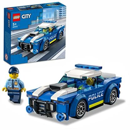 LEGO 60312 City Police Car Toy for Kids 5 plus Years Old with Officer Minifigure, Small Gift Idea, Adventures Series, Chase Vehicle Building Set 3 LEGO 60312 City Police Car Toy for Kids 5 plus Years Old with Officer Minifigure, Small Gift Idea, Adventures Series, Chase Vehicle Building Set - Image 3