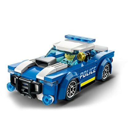LEGO 60312 City Police Car Toy for Kids 5 plus Years Old with Officer Minifigure, Small Gift Idea, Adventures Series, Chase Vehicle Building Set 4 LEGO 60312 City Police Car Toy for Kids 5 plus Years Old with Officer Minifigure, Small Gift Idea, Adventures Series, Chase Vehicle Building Set - Image 4