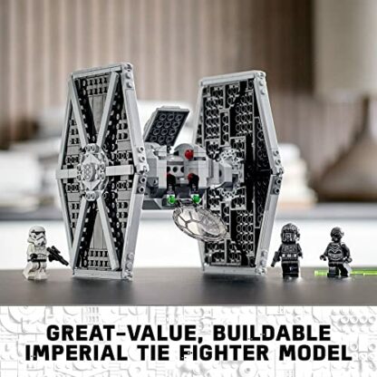 LEGO 75300 Star Wars Imperial TIE Fighter Toy with Stormtrooper and Pilot as Mini Figures from the Skywalker Saga 3 LEGO 75300 Star Wars Imperial TIE Fighter Toy with Stormtrooper and Pilot as Mini Figures from the Skywalker Saga - Image 3