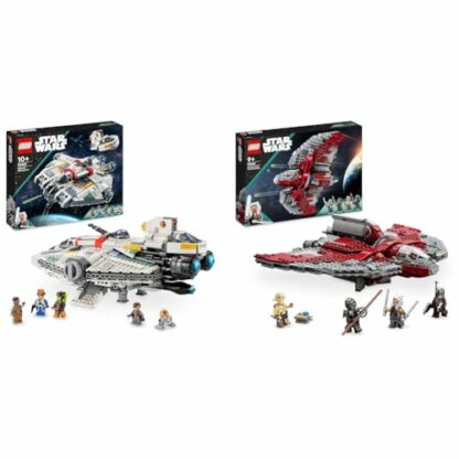 LEGO 75357 Star Wars Ghost & Phantom II Set Featuring 2 Brick-Built Ahsoka Vehicles, Buildable Starship Toys for Kids, Boys, Girls With 5 Characters including Jacen Syndulla and a Chopper Droid Figure 2 LEGO 75357 Star Wars Ghost & Phantom II Set Featuring 2 Brick-Built Ahsoka Vehicles, Buildable Starship Toys for Kids, Boys, Girls With 5 Characters including Jacen Syndulla and a Chopper Droid Figure - Image 2