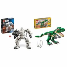 LEGO 75370 Star Wars Stormtrooper Mech Set, Buildable Action Figure Model with Jointed Parts, Minifigure Cockpit and Large Stud-Shooter, Collectible Toy for Kids Aged 6 and Up