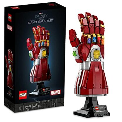 LEGO 76223 Marvel Nano Gauntlet, Iron Man Model with Infinity Stones, Avengers: Endgame Film Set, Collectable, Memorabilia Gift Idea for Adults 3 LEGO 76223 Marvel Nano Gauntlet, Iron Man Model with Infinity Stones, Avengers: Endgame Film Set, Collectable, Memorabilia Gift Idea for Adults - Image 3