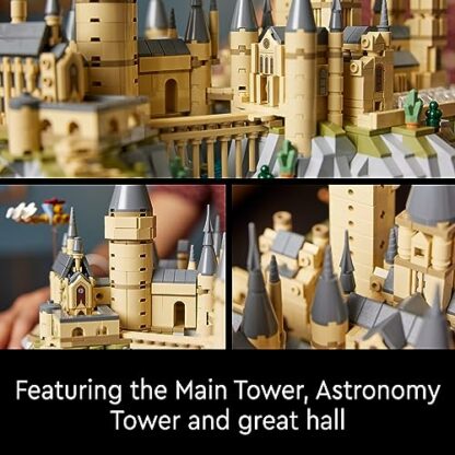 LEGO 76419 Harry Potter Hogwarts Castle and Grounds Big Set for Adults, including Iconic Locations: Great Hall, Chamber of Secrets & More, Valentine's Day Treat, Gifts for Women, Men, Her or Him - Image 4