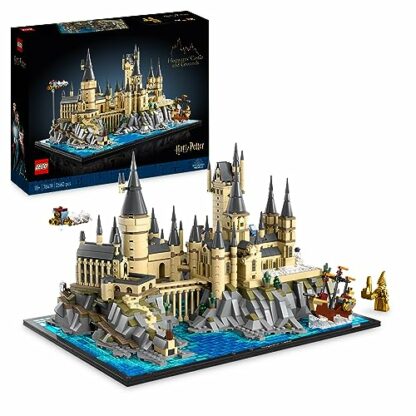 LEGO 76419 Harry Potter Hogwarts Castle and Grounds Big Set for Adults, including Iconic Locations: Great Hall, Chamber of Secrets & More, Valentine's Day Treat, Gifts for Women, Men, Her or Him - Image 2