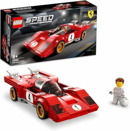 LEGO 76908 Speed Champions Lamborghini Countach, Race Car Toy Model Replica, Collectible Building Set with Racing Driver Minifigure, Multicolor 4 LEGO 76908 Speed Champions Lamborghini Countach, Race Car Toy Model Replica, Collectible Building Set with Racing Driver Minifigure, Multicolor - Image 4