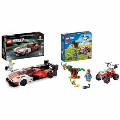 LEGO 76916 Speed Champions Porsche 963, Model Car Building Kit, Racing Vehicle Toy for Kids, 2023 Collectible Set with Driver Minifigure - Image 2