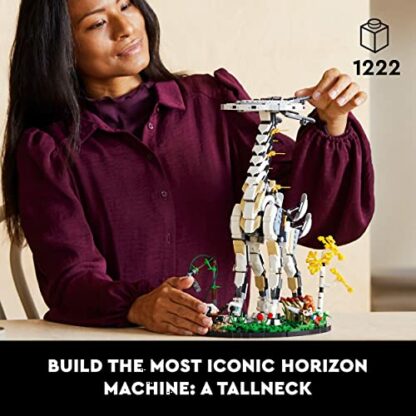 LEGO 76989 Horizon Forbidden West: Tallneck Building Set for Adults with Aloy Minifigure & Watcher Figure, Collectible Gift Idea for Men, Women, Him, Her 4 LEGO 76989 Horizon Forbidden West: Tallneck Building Set for Adults with Aloy Minifigure & Watcher Figure, Collectible Gift Idea for Men, Women, Him, Her - Image 4