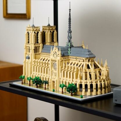 LEGO Architecture Notre-Dame de Paris Set, Model Kit for Adults to Build, Home or Office Décor, Collectible Gift for Lovers of History, Men, Women, Him or Her 21061 3 LEGO Architecture Notre-Dame de Paris Set, Model Kit for Adults to Build, Home or Office Décor, Collectible Gift for Lovers of History, Men, Women, Him or Her 21061 - Image 3