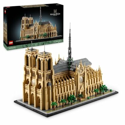 LEGO Architecture Notre-Dame de Paris Set, Model Kit for Adults to Build, Home or Office Décor, Collectible Gift for Lovers of History, Men, Women, Him or Her 21061 2 LEGO Architecture Notre-Dame de Paris Set, Model Kit for Adults to Build, Home or Office Décor, Collectible Gift for Lovers of History, Men, Women, Him or Her 21061 - Image 2