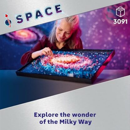 LEGO Art The Milky Way Galaxy Set, Space Model Kit for Adults to Build, Creative Activity for Design Lovers, Home Office Décor Idea for Living Room, Astronomy Gift for Men, Women, Him or Her 31212 3 LEGO Art The Milky Way Galaxy Set, Space Model Kit for Adults to Build, Creative Activity for Design Lovers, Home Office Décor Idea for Living Room, Astronomy Gift for Men, Women, Him or Her 31212 - Image 3