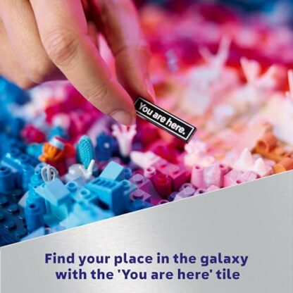 LEGO Art The Milky Way Galaxy Set, Space Model Kit for Adults to Build, Creative Activity for Design Lovers, Home Office Décor Idea for Living Room, Astronomy Gift for Men, Women, Him or Her 31212 4 LEGO Art The Milky Way Galaxy Set, Space Model Kit for Adults to Build, Creative Activity for Design Lovers, Home Office Décor Idea for Living Room, Astronomy Gift for Men, Women, Him or Her 31212 - Image 4