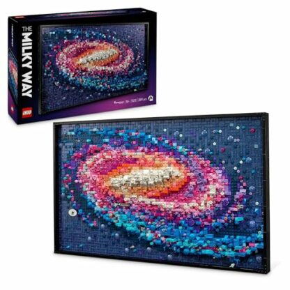 LEGO Art The Milky Way Galaxy Set, Space Model Kit for Adults to Build, Creative Activity for Design Lovers, Home Office Décor Idea for Living Room, Astronomy Gift for Men, Women, Him or Her 31212 2 LEGO Art The Milky Way Galaxy Set, Space Model Kit for Adults to Build, Creative Activity for Design Lovers, Home Office Décor Idea for Living Room, Astronomy Gift for Men, Women, Him or Her 31212 - Image 2