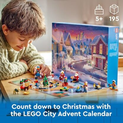 LEGO City Advent Calendar 2024, Countdown to Christmas Set, Toy for 5 Plus Year Old Boys & Girls, with 24 Surprises for Kids, Fun Characters Include Santa and Mrs. Claus Minifigures 60436 3 LEGO City Advent Calendar 2024, Countdown to Christmas Set, Toy for 5 Plus Year Old Boys & Girls, with 24 Surprises for Kids, Fun Characters Include Santa and Mrs. Claus Minifigures 60436 - Image 3