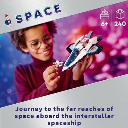 LEGO City Interstellar Spaceship Toy Set, Outer Space Building Toys for 6 Plus Year Old boys, Girls & Kids, With Astronaut Minifigure for Imaginative Play, Birthday Gift Idea 60430 - Image 4