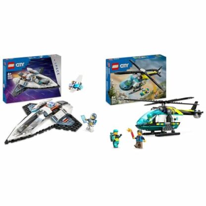 LEGO City Interstellar Spaceship Toy Set, Outer Space Building Toys for 6 Plus Year Old boys, Girls & Kids, With Astronaut Minifigure for Imaginative Play, Birthday Gift Idea 60430 - Image 2