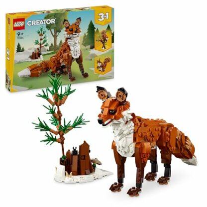 LEGO Creator 3in1 Forest Animals: Red Fox Toy to Owl Figure to Squirrel Model, Woodland Animal Toys for 9 Plus Year Old Kids, Girls & Boys, Makes a Fun Bedroom Decoration, Birthday Gift Idea 31154 3 LEGO Creator 3in1 Forest Animals: Red Fox Toy to Owl Figure to Squirrel Model, Woodland Animal Toys for 9 Plus Year Old Kids, Girls & Boys, Makes a Fun Bedroom Decoration, Birthday Gift Idea 31154 - Image 3