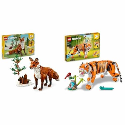 LEGO Creator 3in1 Forest Animals: Red Fox Toy to Owl Figure to Squirrel Model, Woodland Animal Toys for 9 Plus Year Old Kids, Girls & Boys, Makes a Fun Bedroom Decoration, Birthday Gift Idea 31154 2 LEGO Creator 3in1 Forest Animals: Red Fox Toy to Owl Figure to Squirrel Model, Woodland Animal Toys for 9 Plus Year Old Kids, Girls & Boys, Makes a Fun Bedroom Decoration, Birthday Gift Idea 31154 - Image 2