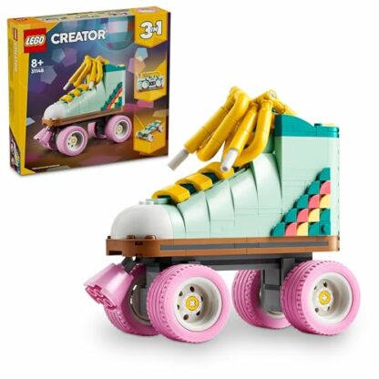 LEGO Creator 3in1 Retro Roller Skate to Mini Skateboard Toy to Boom Box Radio, Set for 8 Plus Year Old Girls, Boys & Kids, Great Desk Decoration or Bedroom Accessories, Gifts for Music Lovers 31148 3 LEGO Creator 3in1 Retro Roller Skate to Mini Skateboard Toy to Boom Box Radio, Set for 8 Plus Year Old Girls, Boys & Kids, Great Desk Decoration or Bedroom Accessories, Gifts for Music Lovers 31148 - Image 3