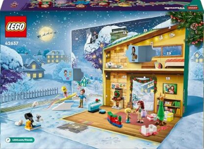 LEGO Friends Advent Calendar 2024, Christmas Countdown Toy for Kids with 24 Surprises Including 5 Mini-Doll Characters and 3 Animal Figures, Themed Gift Idea for 6 Plus Year Old Girls & Boys 42637 4 LEGO Friends Advent Calendar 2024, Christmas Countdown Toy for Kids with 24 Surprises Including 5 Mini-Doll Characters and 3 Animal Figures, Themed Gift Idea for 6 Plus Year Old Girls & Boys 42637 - Image 4
