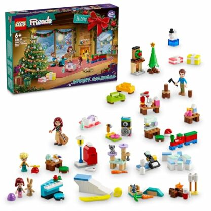 LEGO Friends Advent Calendar 2024, Christmas Countdown Toy for Kids with 24 Surprises Including 5 Mini-Doll Characters and 3 Animal Figures, Themed Gift Idea for 6 Plus Year Old Girls & Boys 42637 2 LEGO Friends Advent Calendar 2024, Christmas Countdown Toy for Kids with 24 Surprises Including 5 Mini-Doll Characters and 3 Animal Figures, Themed Gift Idea for 6 Plus Year Old Girls & Boys 42637 - Image 2