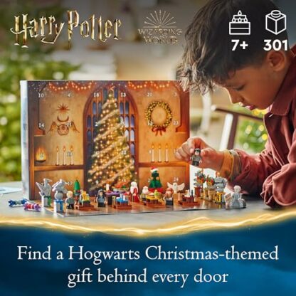 LEGO Harry Potter Advent Calendar 2024, Hogwarts Fantasy Toy for Kids, Includes 7 Minifigures and 16 Mini Builds, Christmas Countdown Treat, Gift for 7 Plus Year Old Girls, Boys and Fans 76438 3 LEGO Harry Potter Advent Calendar 2024, Hogwarts Fantasy Toy for Kids, Includes 7 Minifigures and 16 Mini Builds, Christmas Countdown Treat, Gift for 7 Plus Year Old Girls, Boys and Fans 76438 - Image 3