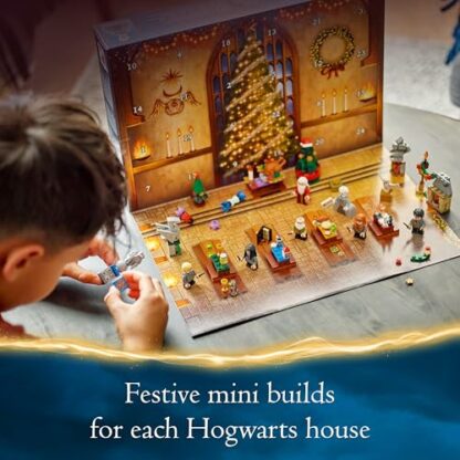 LEGO Harry Potter Advent Calendar 2024, Hogwarts Fantasy Toy for Kids, Includes 7 Minifigures and 16 Mini Builds, Christmas Countdown Treat, Gift for 7 Plus Year Old Girls, Boys and Fans 76438 4 LEGO Harry Potter Advent Calendar 2024, Hogwarts Fantasy Toy for Kids, Includes 7 Minifigures and 16 Mini Builds, Christmas Countdown Treat, Gift for 7 Plus Year Old Girls, Boys and Fans 76438 - Image 4