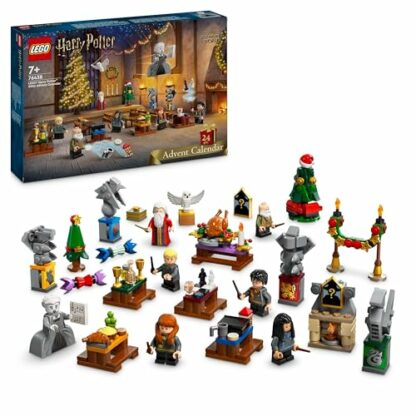 LEGO Harry Potter Advent Calendar 2024, Hogwarts Fantasy Toy for Kids, Includes 7 Minifigures and 16 Mini Builds, Christmas Countdown Treat, Gift for 7 Plus Year Old Girls, Boys and Fans 76438 2 LEGO Harry Potter Advent Calendar 2024, Hogwarts Fantasy Toy for Kids, Includes 7 Minifigures and 16 Mini Builds, Christmas Countdown Treat, Gift for 7 Plus Year Old Girls, Boys and Fans 76438 - Image 2