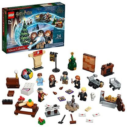 LEGO Harry Potter Advent Calendar 76390 for Kids; 24 Cool Harry Potter Toys Including 6 Minifigures; New 2021 (274 Pieces) - Image 2