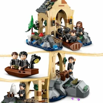 LEGO Harry Potter Hogwarts Castle Boathouse Set with 2 Boat Toys for 8 Plus Year Old Kids, Girls & Boys, Includes 5 Character Minifigures and Hedwig the Owl Figure, Wizarding World Gift Idea 76426 4 LEGO Harry Potter Hogwarts Castle Boathouse Set with 2 Boat Toys for 8 Plus Year Old Kids, Girls & Boys, Includes 5 Character Minifigures and Hedwig the Owl Figure, Wizarding World Gift Idea 76426 - Image 4