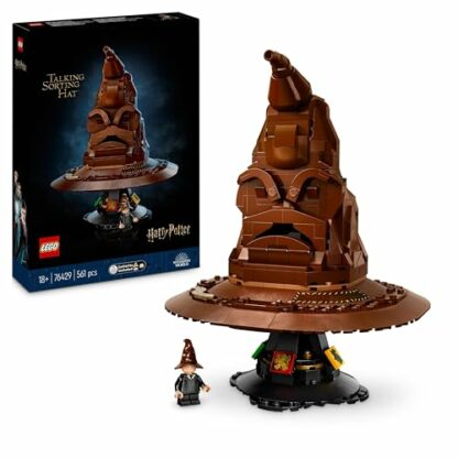 LEGO Harry Potter Talking Sorting Hat Set, Model Kits for Adults to build with 31 Randomised Sounds & a Character Minifigure, Mother's Day Present, Wizarding World Gifts for Her, Him, Mum or Dad 76429 3 LEGO Harry Potter Talking Sorting Hat Set, Model Kits for Adults to build with 31 Randomised Sounds & a Character Minifigure, Mother's Day Present, Wizarding World Gifts for Her, Him, Mum or Dad 76429 - Image 3