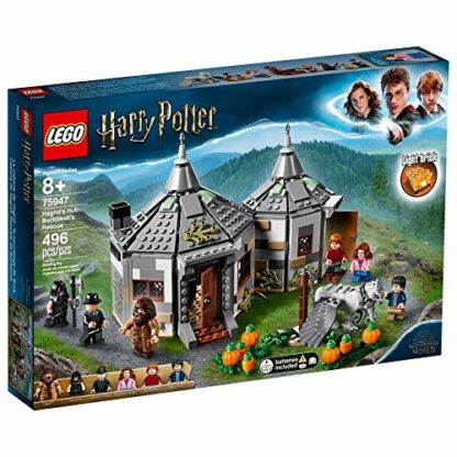 LEGO Harry Potter and The Prisoner of Azkaban Hagrid’s Hut: Buckbeak’s Rescue 75947 Building kit, New 2019 (496 Pieces) 2 LEGO Harry Potter and The Prisoner of Azkaban Hagrid’s Hut: Buckbeak’s Rescue 75947 Building kit, New 2019 (496 Pieces) - Image 2