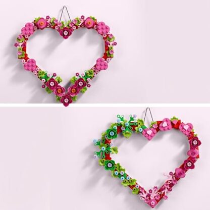 LEGO Heart Ornament Set, Building Toy for 9 Plus Year Old Girls & Boys, Kids' Bedroom Decoration or Wall Accessory, Idea 40638 4 LEGO Heart Ornament Set, Building Toy for 9 Plus Year Old Girls & Boys, Kids' Bedroom Decoration or Wall Accessory, Idea 40638 - Image 4