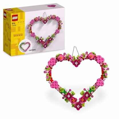 LEGO Heart Ornament Set, Building Toy for 9 Plus Year Old Girls & Boys, Kids' Bedroom Decoration or Wall Accessory, Idea 40638 2 LEGO Heart Ornament Set, Building Toy for 9 Plus Year Old Girls & Boys, Kids' Bedroom Decoration or Wall Accessory, Idea 40638 - Image 2