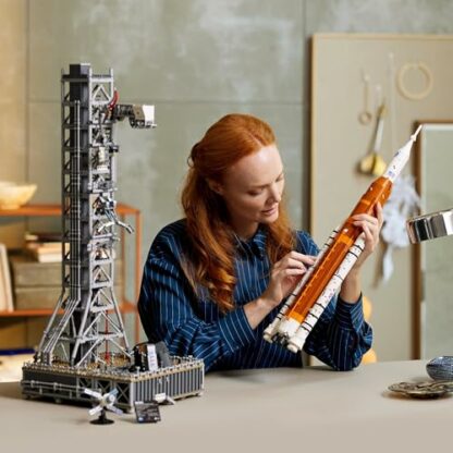 LEGO Icons NASA Artemis Space Launch System Set, Model Kit for Adults to Build, Includes an Orion Capsule and Launch Tower, Home and Office Desk Decor, Gifts for Men, Women, Him or Her 10341 - Image 3