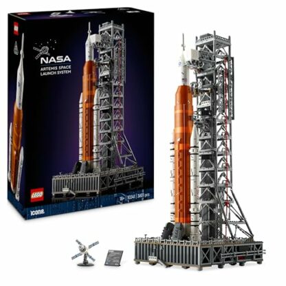 LEGO Icons NASA Artemis Space Launch System Set, Model Kit for Adults to Build, Includes an Orion Capsule and Launch Tower, Home and Office Desk Decor, Gifts for Men, Women, Him or Her 10341 - Image 2