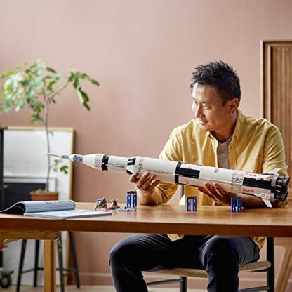 LEGO Ideas Nasa Apollo Saturn V 21309 Building Kit (1969 Piece) - Image 4