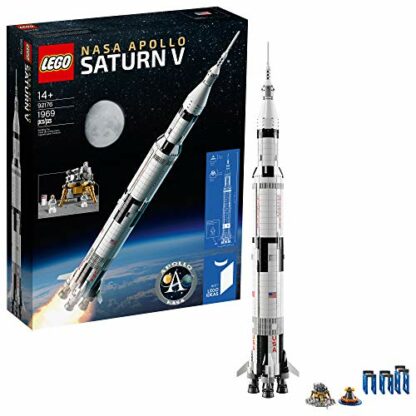 LEGO Ideas Nasa Apollo Saturn V 21309 Building Kit (1969 Piece) - Image 2