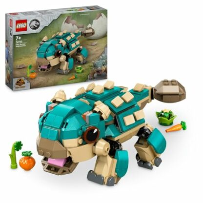 LEGO Jurassic World Baby Bumpy: Ankylosaurus Dinosaur Toy for Camp Cretaceous Fans and 7 Plus Year Old Kids, Creative Adventure Set for Independent Play, Gift for Boys and Girls 76962 2 LEGO Jurassic World Baby Bumpy: Ankylosaurus Dinosaur Toy for Camp Cretaceous Fans and 7 Plus Year Old Kids, Creative Adventure Set for Independent Play, Gift for Boys and Girls 76962 - Image 2