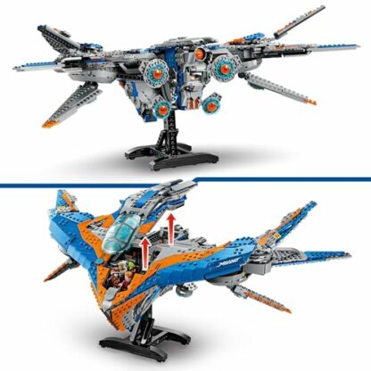 LEGO Marvel Guardians of the Galaxy: The Milano Buildable Spaceship Toy, Set with 4 Super-Hero Minifigures Including Rocket, Plus a baby Groot Figure, Avengers Gift for Boys, Girls and Teens 76286 4 LEGO Marvel Guardians of the Galaxy: The Milano Buildable Spaceship Toy, Set with 4 Super-Hero Minifigures Including Rocket, Plus a baby Groot Figure, Avengers Gift for Boys, Girls and Teens 76286 - Image 4